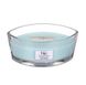 Ароматична свічка з ароматом висушеної постільної білизни Woodwick Ellipse Pure Comfort 453 г