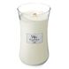 Ароматическая свеча с ароматом свежевыстиранного белья Woodwick Large Linen 609 г