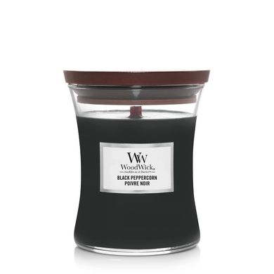 Ароматична свічка з ароматом пряного перцю Woodwick Medium Black Peppercorn 275 г