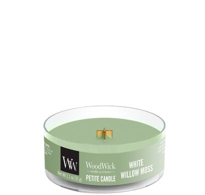 Ароматична свічка з ароматом лісу, верби і неролі Woodwick Petite White Willow Moss 31 г