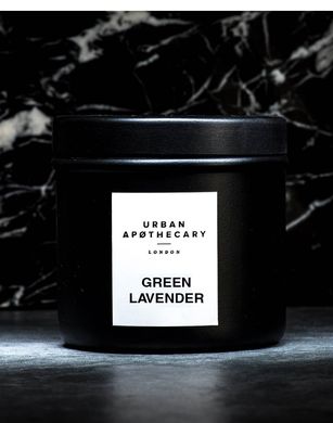 Ароматическая travel свеча с ароматами лаванды, мяты и зелени Urban apothecary Green lavender 175 г