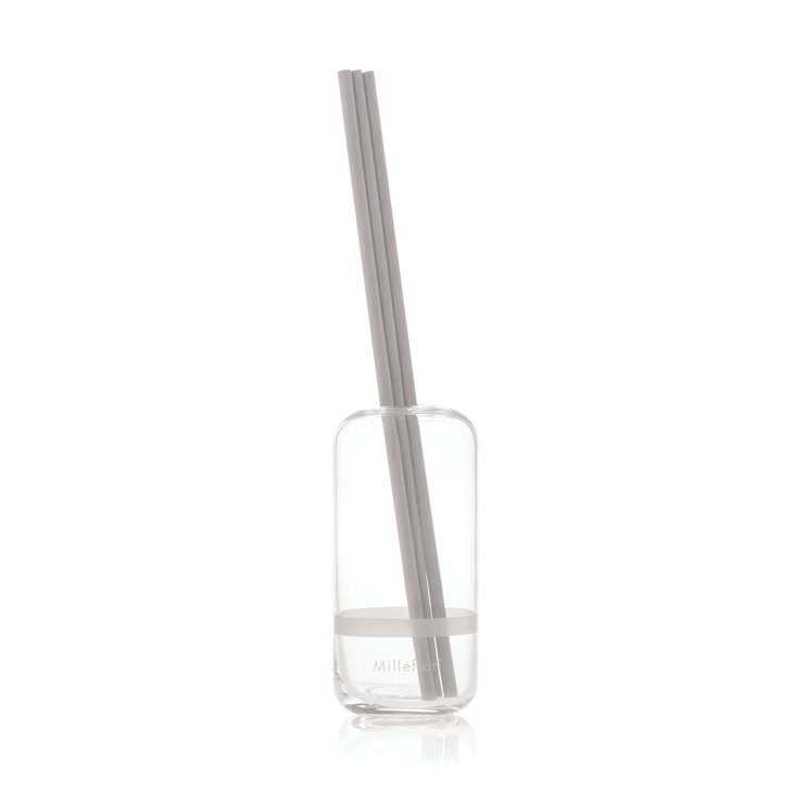 Скляний флакон для дифузора з паличками білий Millefiori Milano