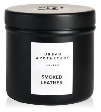 Ароматическая travel свеча с ароматом кожи и дровяного дыма Urban apothecary Smoked Leather 175 г