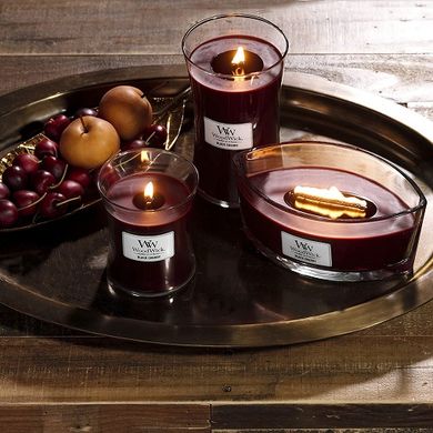 Ароматическая свеча с ароматом сочной черешни Woodwick Large Black Cherry 609 г