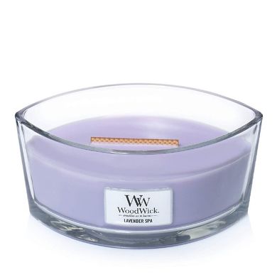 Ароматична свічка з ароматом лаванди і евкаліпта Woodwick Ellipse Lavender SPA 453 г