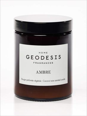 Ароматическая свеча с ароматом йодированной амбры Geodesis Amber 150 г