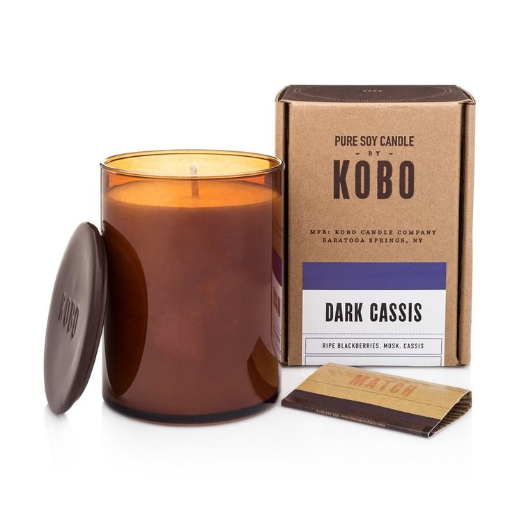 Ароматична свічка з ароматом чорної смородини Kobo Dark Cassis 425 г
