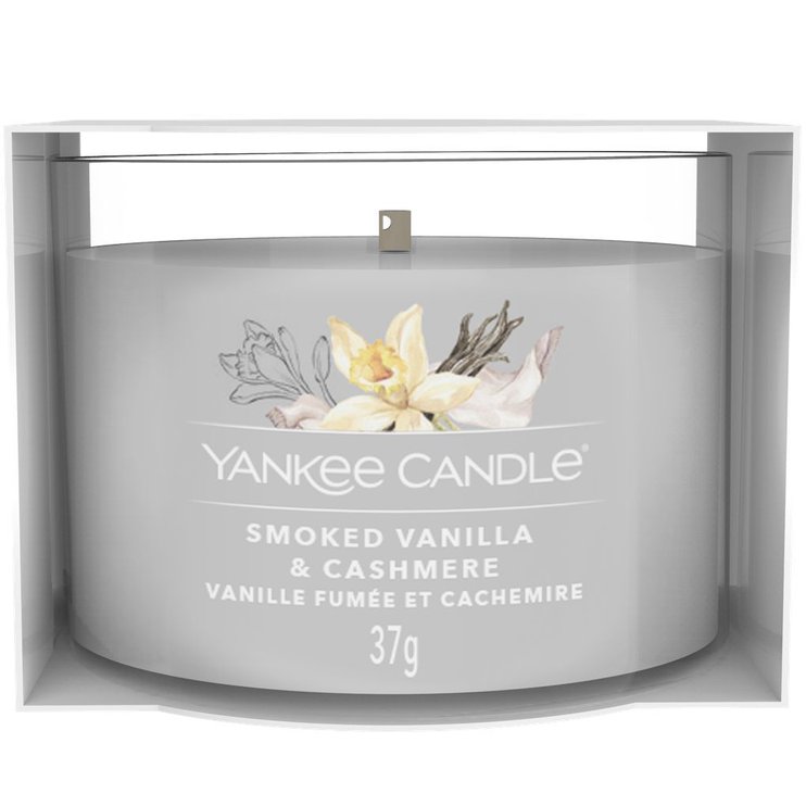 Ароматическая свеча Smoked Vanilla & Cashmere Mini Yankee Candle