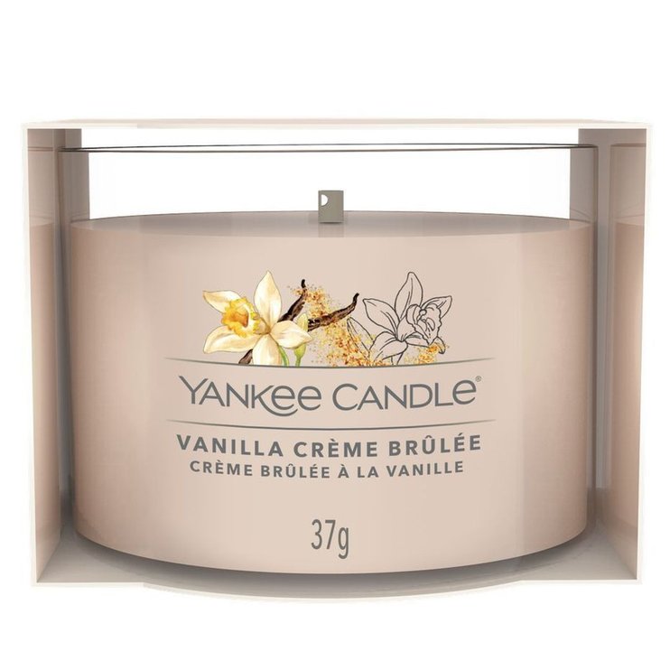 Ароматическая свеча Vanilla Crème Brulee Mini Yankee Candle