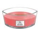 Ароматична свічка з динею та рожевим кварцем Woodwick Ellipse Melon & Pink Quartz 453 г