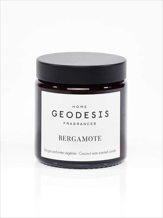 Ароматична свічка з ароматом цитрусових і квітів Geodesis Bergamot 90 г