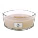 Ароматична свічка з ароматом апельсинового цуката Woodwick Ellipse White Honey 453 г