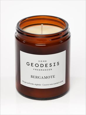 Ароматическая свеча с ароматом цитрусовых и цветов Geodesis Bergamot 150 г