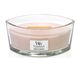 Ароматична свічка з ароматом ванілі та морської солі Woodwick Ellipse Vanilla Sea Salt 453 г