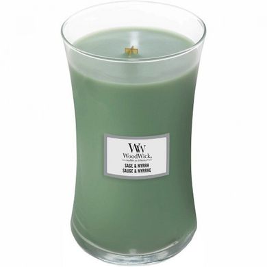 Ароматическая свеча с ароматом шалфея и мирры Woodwick Large Sage & Myrrh 609 г