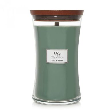 Ароматическая свеча с ароматом шалфея и мирры Woodwick Large Sage & Myrrh 609 г