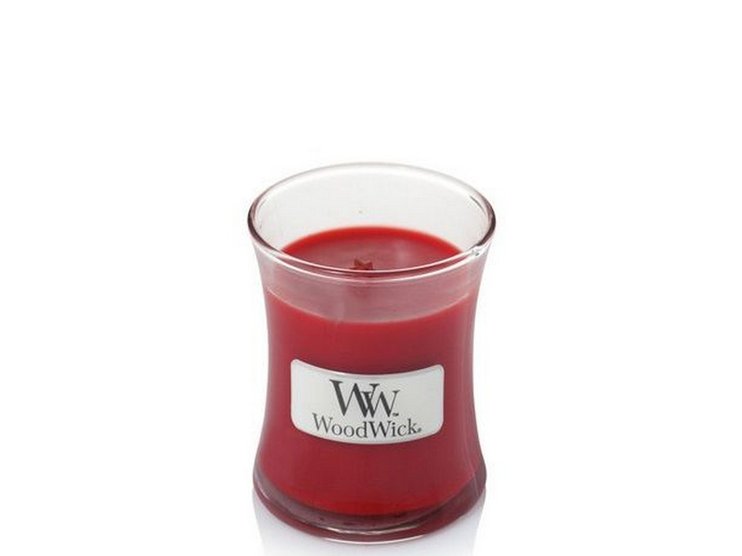 Ароматическая свеча с ароматом сладкой смородины Woodwick Mini Currant 85 г