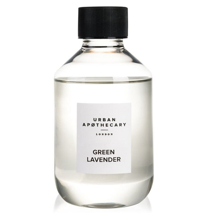 Рефіл (наповнювач для аромадіффузора) з ароматами лаванди, м'яти і зелені Urban apothecary Green Lavender 200 мл
