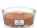 Ароматична свічка з ароматом підсмаженого кунжуту Woodwick Ellipse Caramel Toasted Sesame 453 г