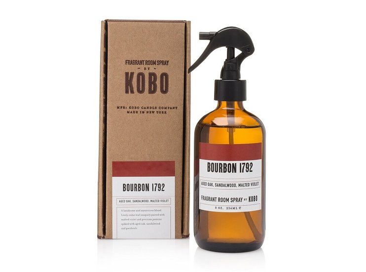 Арома-спрей для дома c древесным ароматом Kobo Bourbon 1792 236 мл