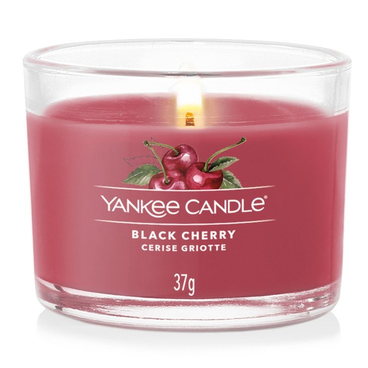 Ароматична свічка Black Cherry Mini Yankee Candle