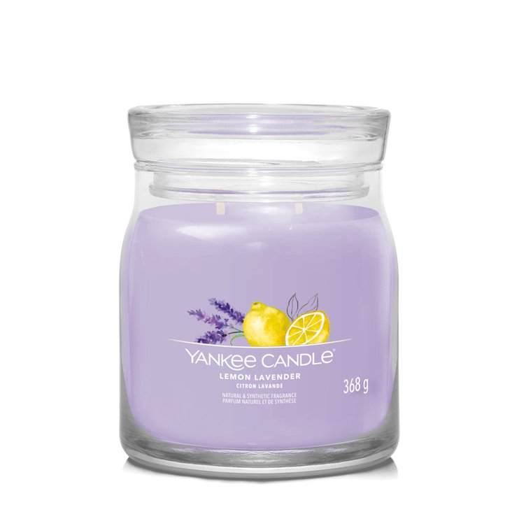 Ароматическая свеча Lemon Lavender Medium Yankee Candle