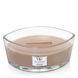 Ароматична свічка з ароматом молока і спецій Woodwick Ellipse Golden Milk 453 г