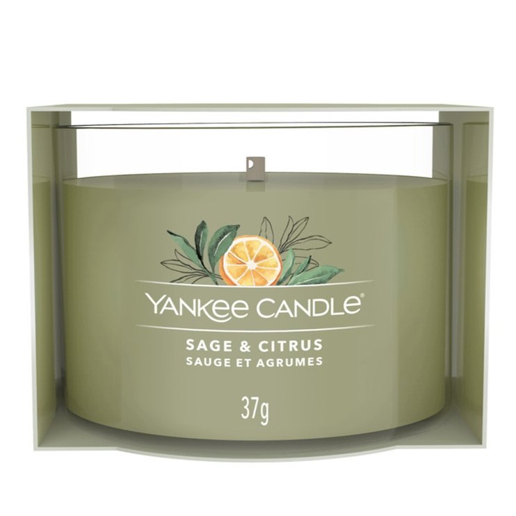 Ароматическая свеча Sage & Citrus Mini Yankee Candle