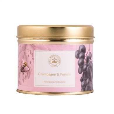 Ароматическая travel свеча для дома с цитрусовым ароматом Kew aromatics Champagne, Pomelo 160 г